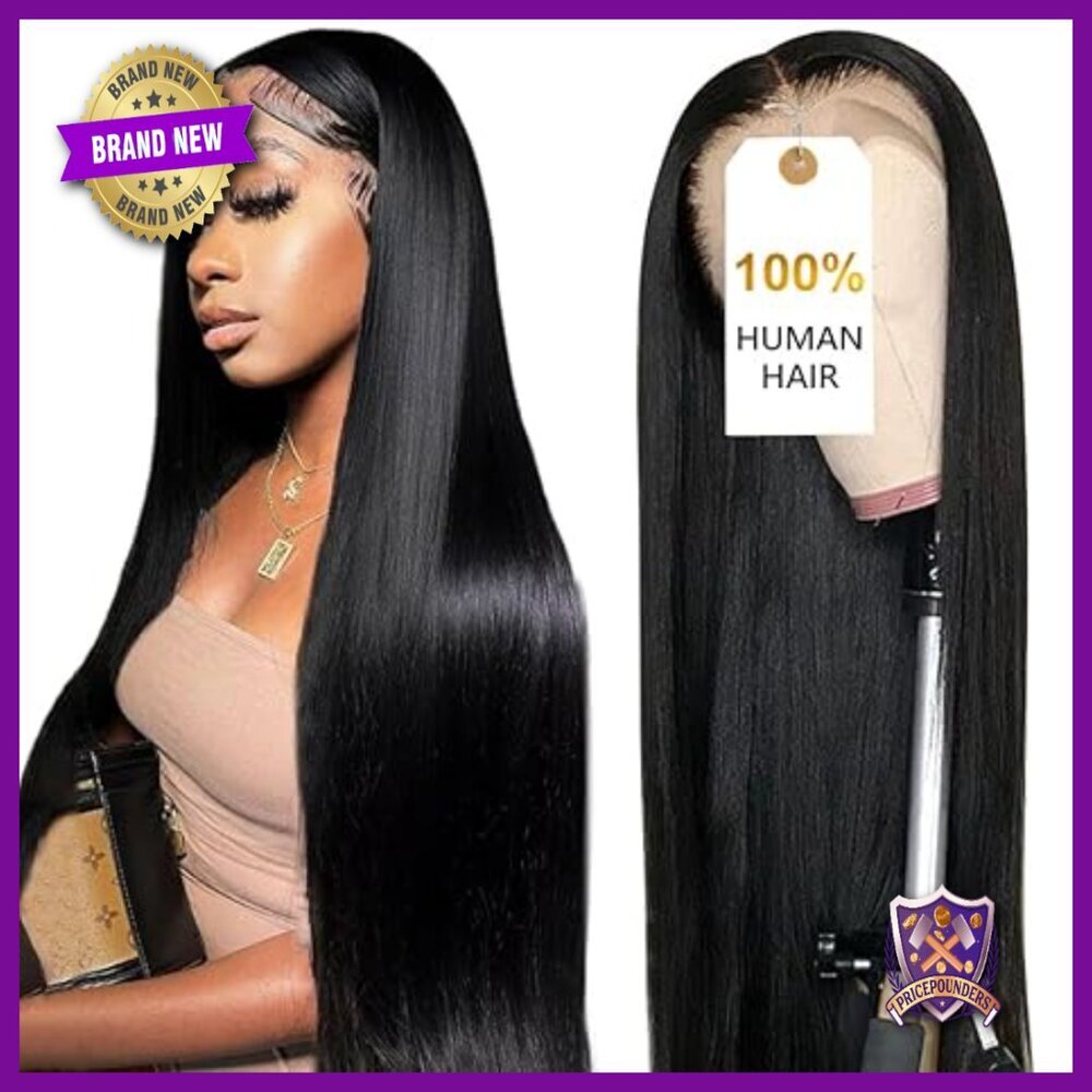 30 Inch Human Hair Wig 250 Density 13x6 Lace Front Glueless Pre Plucked
